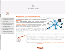 Tablet Screenshot of maintronic.fr